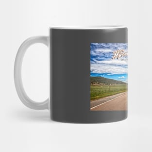 Wyoming Highway 487 near Casper Mountain Mug